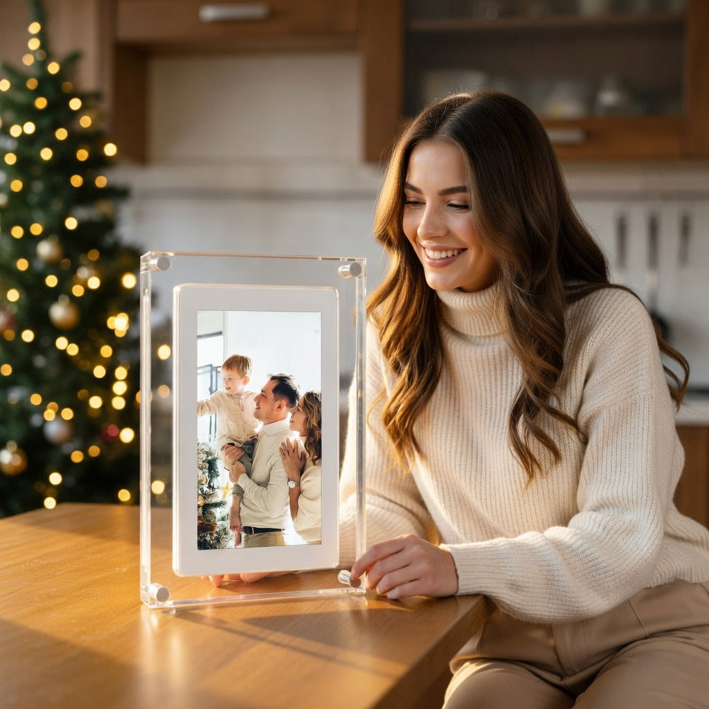 Digital Photo Frame with WiFi Connectivity
