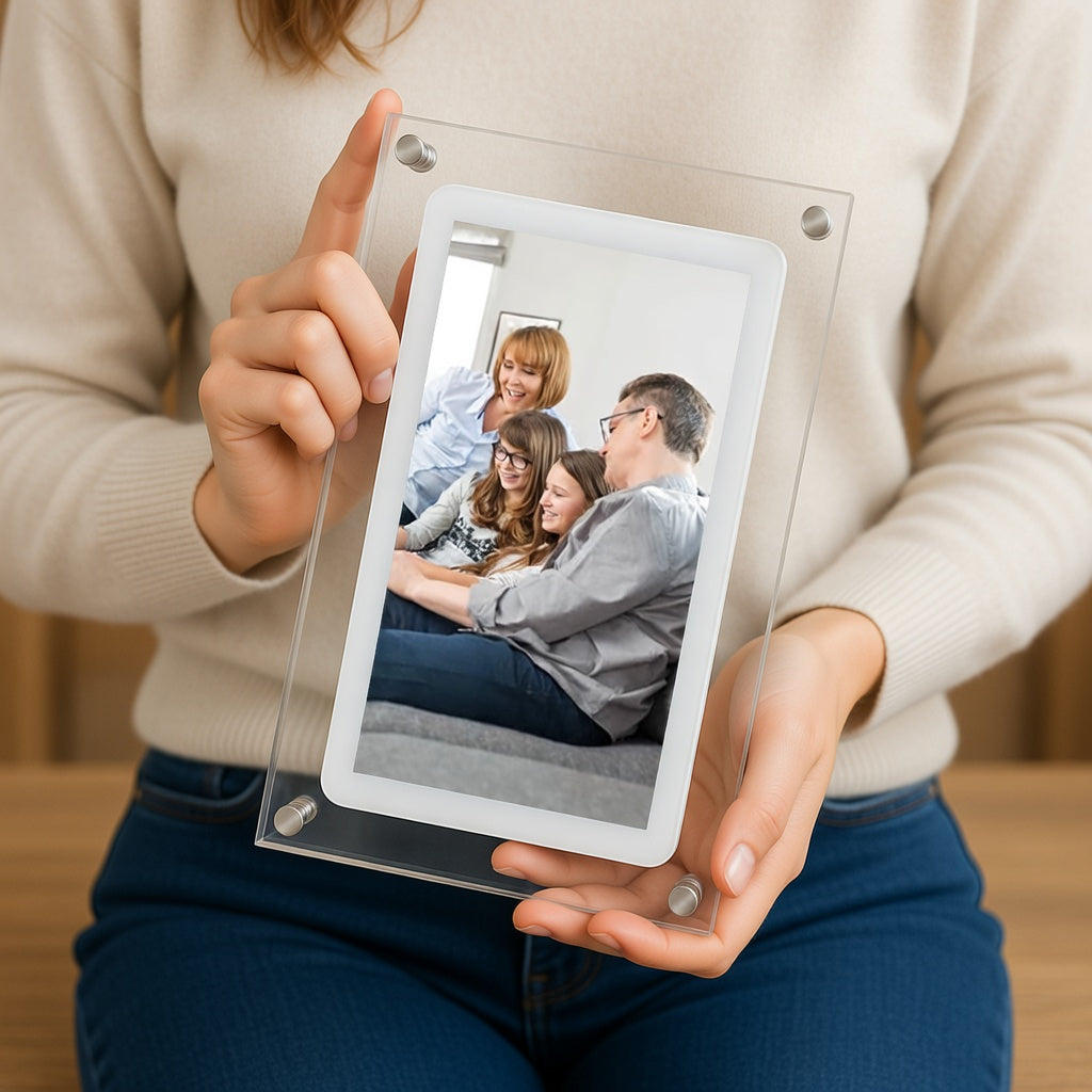 Digital Photo Frame with WiFi Connectivity